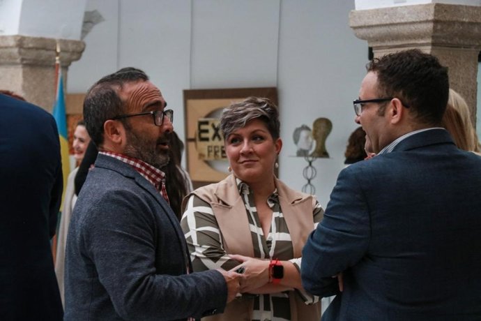 El presidente de la Diputación, Miguel Ángel Morales, asiste al II Congreso de Comunicación e Igualdad que se celebra en Mérida