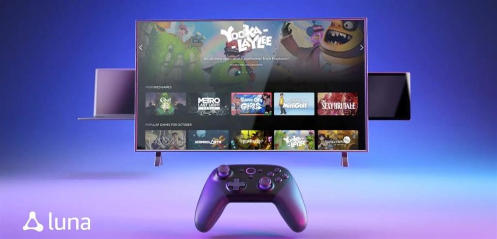 Plataforma de streaming y controlador Luna