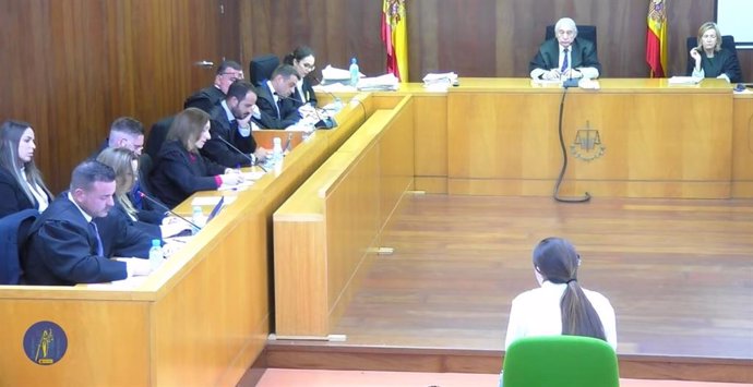 La acusada declara en el juicio