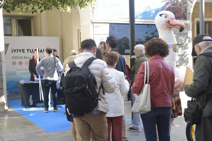 Imagen de la acción 'rías de cine' de la DIputación de Huelva.