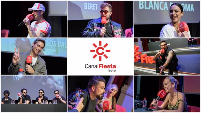 Programa especial de Canal Fiesta Radio con motivo de los Latin Grammy en Sevilla.