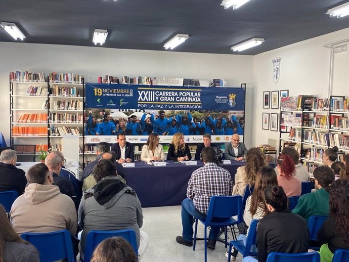 Presentación de la XXIII Carrera Popular y Gran Caminata por la Paz .