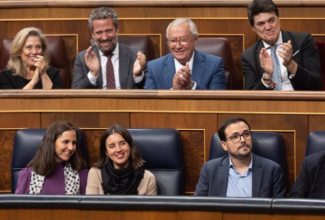 Les ministres de Podem, Ione Belarra i Irene Montero