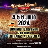 Foto: Weekend Beach Festival se celebrará del 4 al 6 de julio en la costa de Vélez-Málaga y prevé un cartel "sin precedentes"