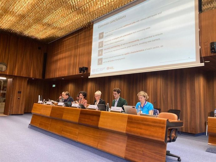 10 Conferencia Anual Mundial De La GBDN De La OIT, En La Que Se Ha Presentado El Informe De Fundación ONCE Y OIT, 'Hacer La Transición Verde Inclusiva Para Las Personas Con Discapacidad'.