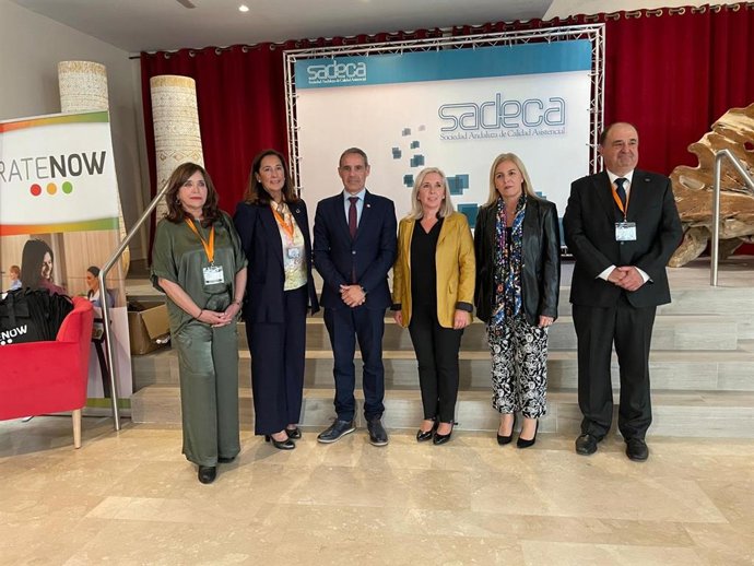 Inauguración del XXVII Congreso de la Sociedad Andaluza de Calidad Asistencial en Cádiz.