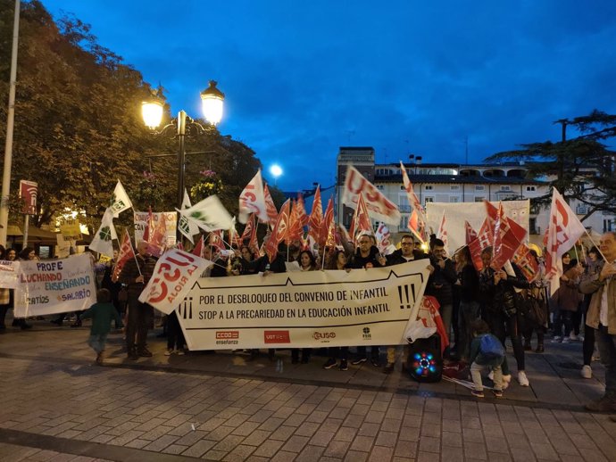 Concentración del sector de la educación infantil en Logroño