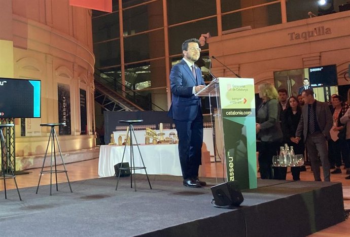 El presidente de la Generalitat, Pere Aragons.
