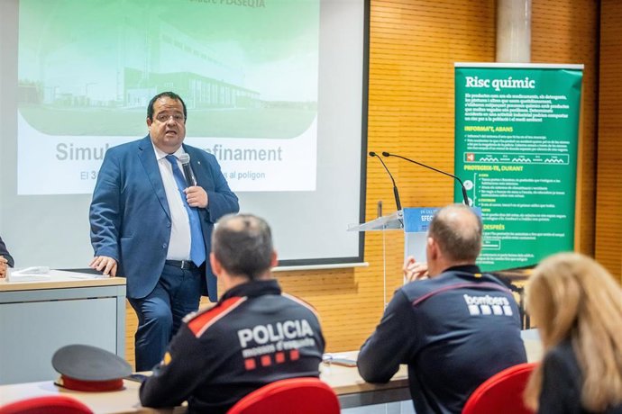 El conseller de Interior, Joan Ignasi Elena