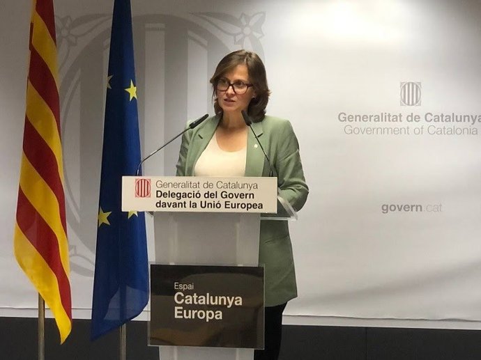 La consellera de Acción Exterior y UE, Meritxell Serret