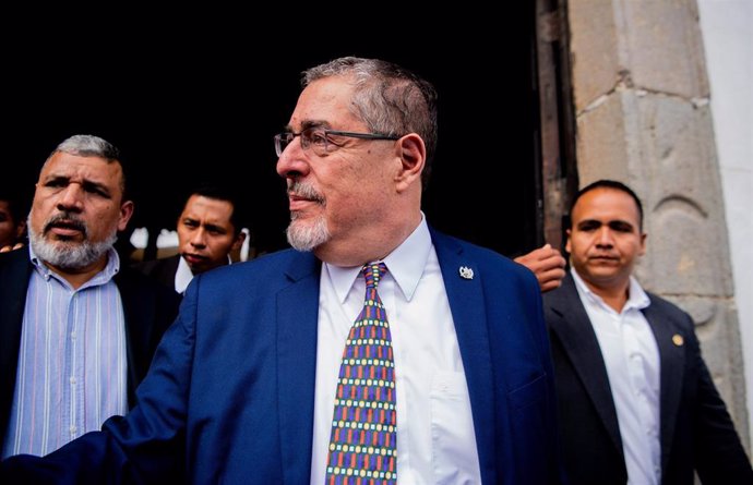 El presidente electo de Guatemala, Bernardo Arévalo