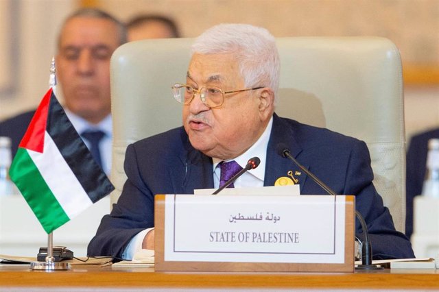 El presidente de la Autoridad Palestina, Mahmud Abbas