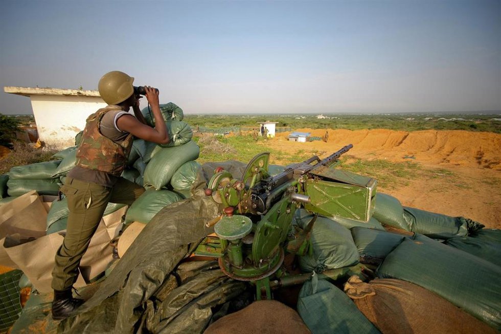 Archivo - Militares de la Misión de Transición de la Unión Africana en Somalia (ATMIS)