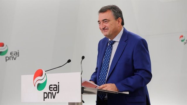 El portavoz del PNV en el Congreso de los Diputado, Aitor Esteban.