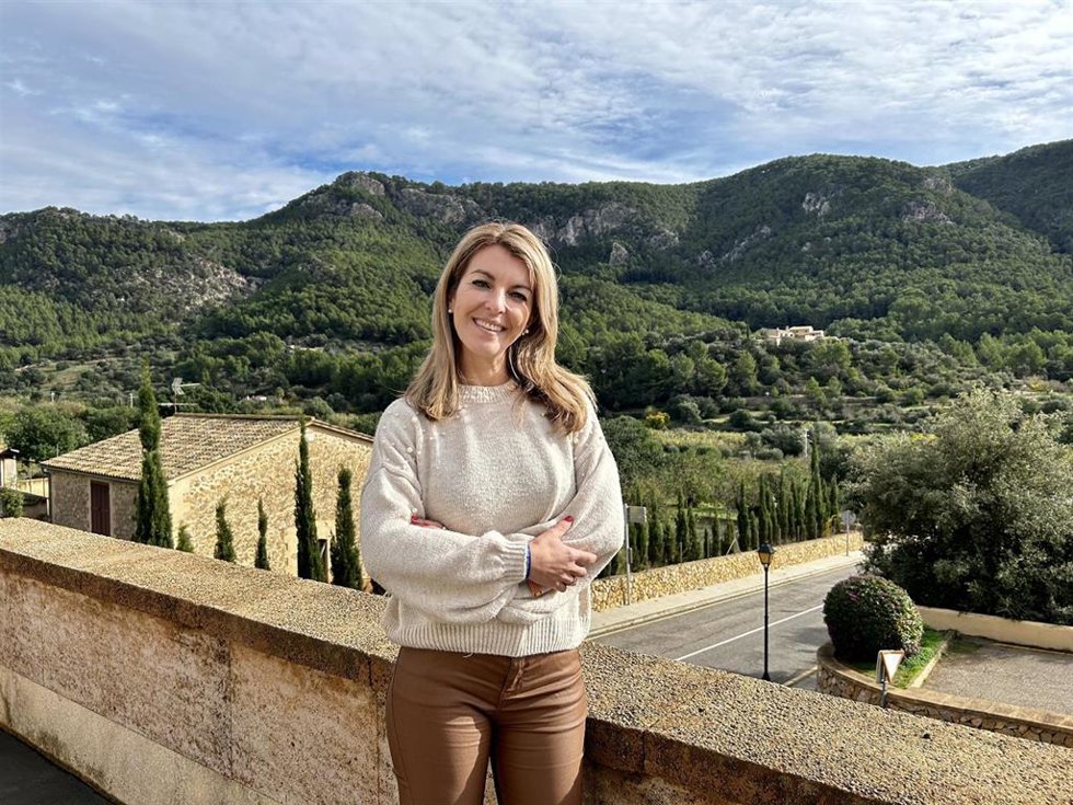 Archivo - La alcaldesa de Andratx, Estefanía Gonzalvo.