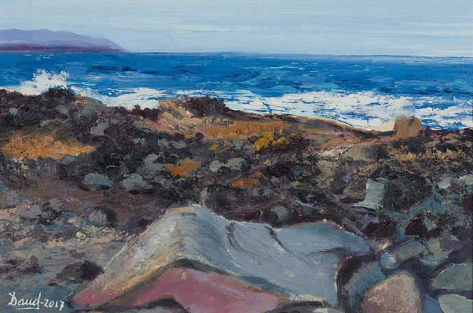 Los paisajes de Lanzarote en la nueva muestra del Botnic