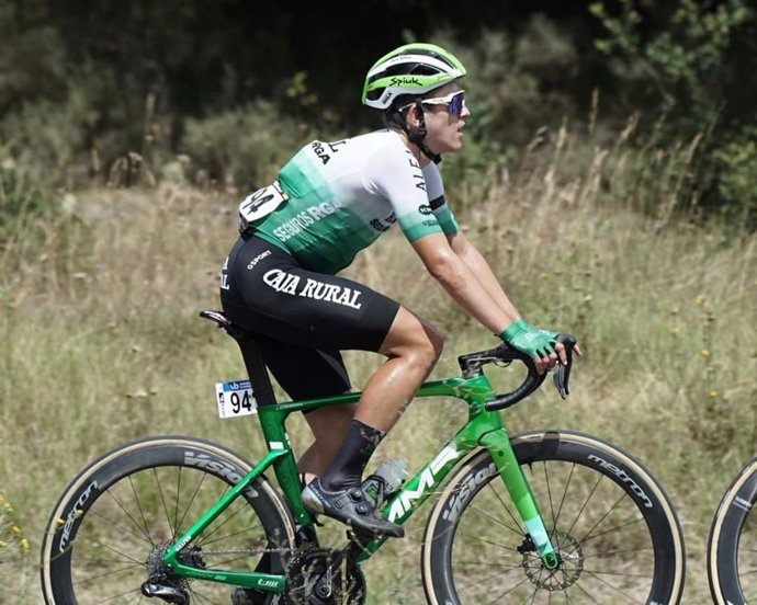 El ciclista español Josu Etxeberria, del Caja Rural-Seguros RGA