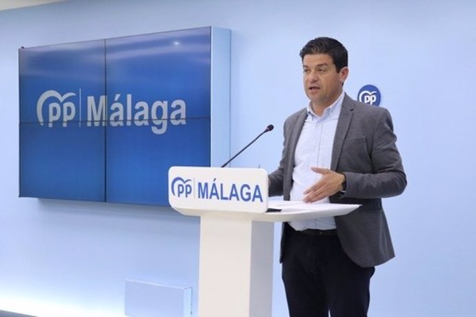 El coordinador general del PP de Málaga, Cristóbal Ortega, en una imagen de archivo