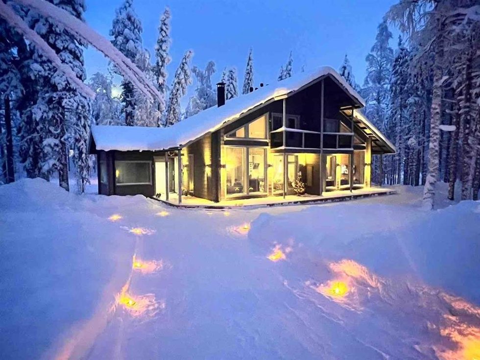 Vivienda ofrecida en Airbnb en Finlandia.