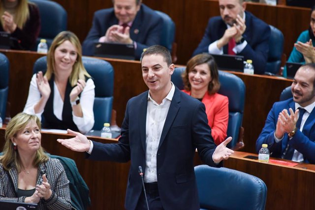 Juan Lobato, secretario general del PSOE-M y portavoz socialista en la Asamblea de Madrid