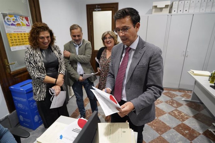 El PSOE registra sus alegaciones a las ordenanzas fiscales para 2024.