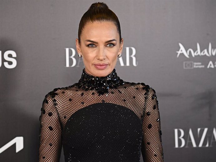 Nieves Álvarez durante la gala de entrega de los premios Women of the Year 2023 de la revista Harper's Bazaar