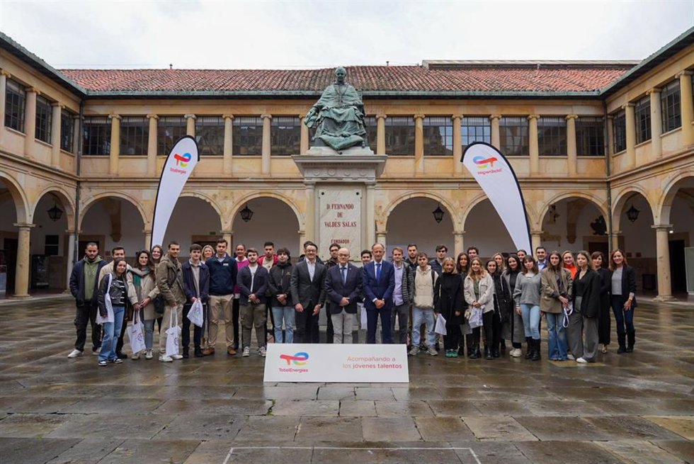 TotalEnergies lanza la tercera edición de su programa de becas con la Universidad de Oviedo