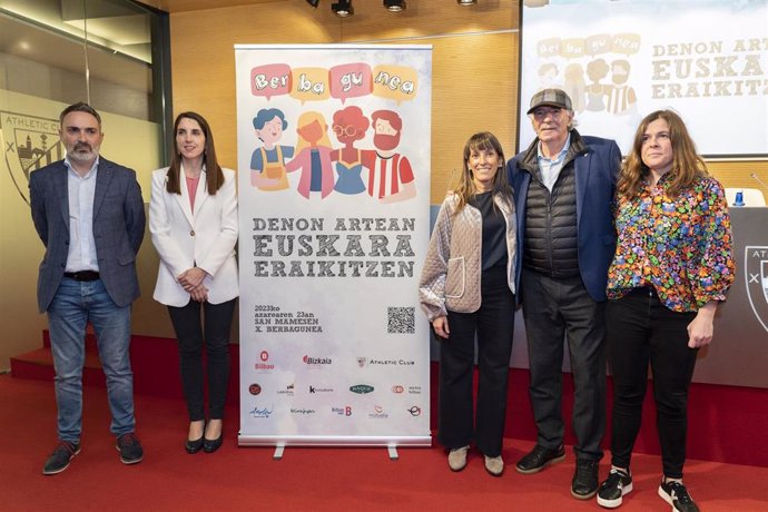 Presentación de la X edición de Berbagunea en San Mamés