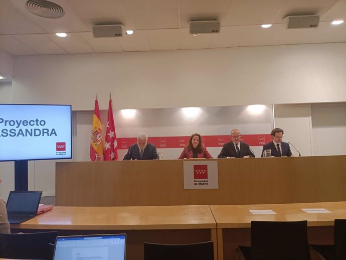 La consejra de Sanidad de la Comunidad de Madrid, Fátima Matute