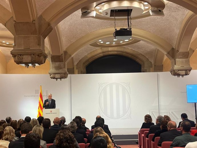 El Exconseller De Justicia De La Generalitat, Josep Maria Valls.