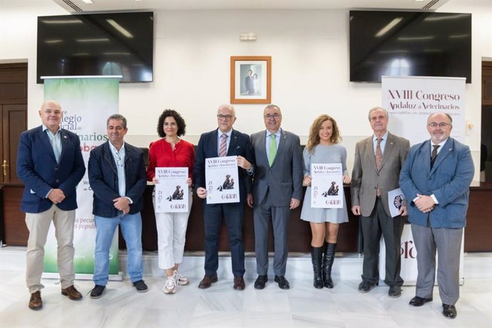 Presentación de la XVIII edición del Congreso Andaluz de Veterinarios.