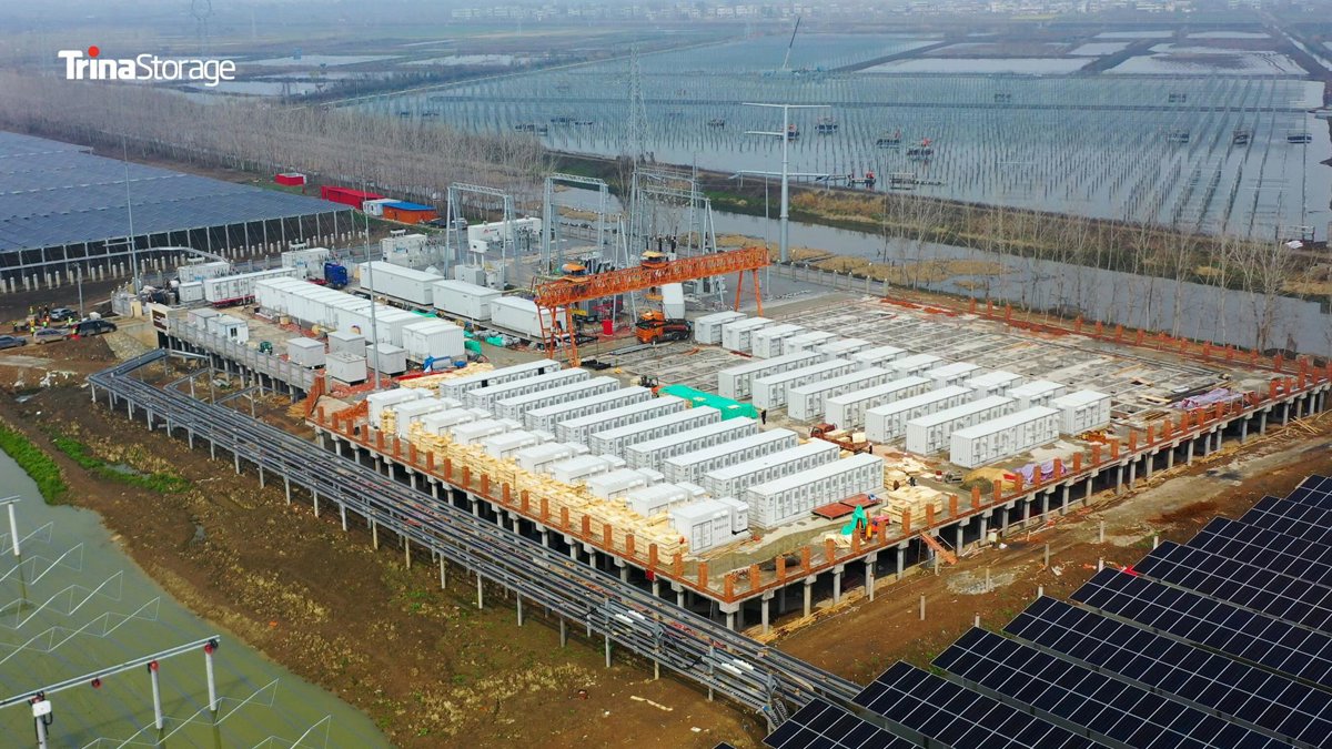 Trina Storage entrega un sistema de almacenamiento de energía de 50 MWh