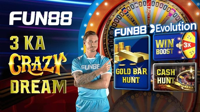 Fun88 India Unveils '3 Ka Crazy Dream' ?300 Crore Winnings Bonanza!