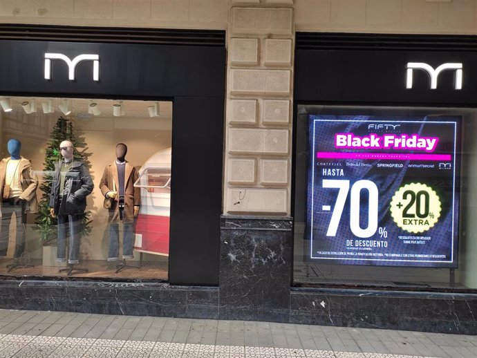 Comercio de Bilbao con ofertas por el Black Friday