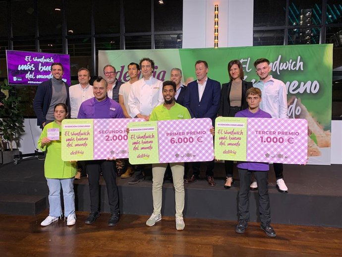 Este jueves se ha celebrado en Madrid la tercera edición del concurso gastronómico para escoger el "sándwich más bueno del mundo"