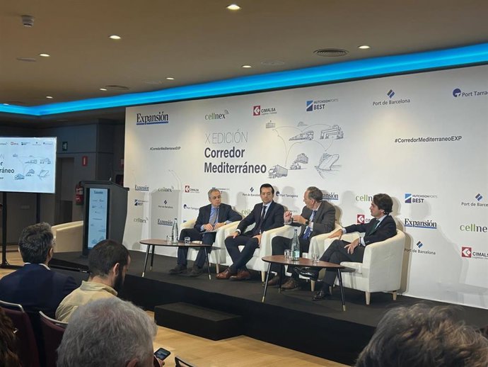 Debate sobre el Corredor Mediterráneo organizado por  el diario Expansión