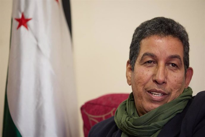 Archivo - El delegado estatal del Frente Polisario en España, Abdulah Arabi