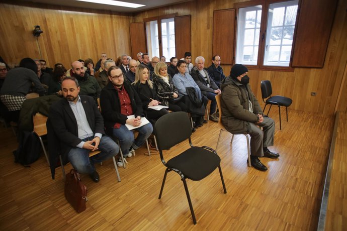 Archivo - El acusado Manuel Juan Vilariño durante la jornada de conclusiones del juicio del doble crimen de O Ceao, en la Audiencia Provincial de Lugo, a 10 de febrero de 2023, en Lugo, Galicia.