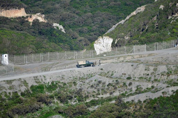 Archivo - La frontera del Tarajal, en una imagen de archivo