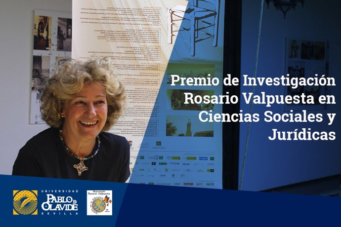 Cartel del VIII Premio de Investigación Rosario Valpuesta sobre Derecho privado y perspectiva de género.