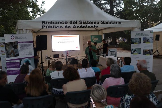 Actividad divulgativa del Biobanco de Andalucía