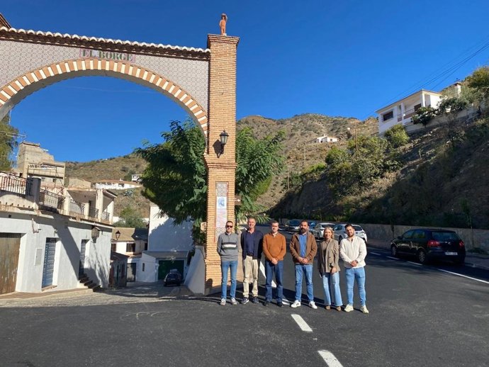 La Diputación invierte medio millón de euros en la mejora de carreteras de acceso a El Borge y Cútar.