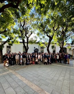 Parcipantes del V Encuentro Interregional de la Empresa Familiar celebrado en Jerez.