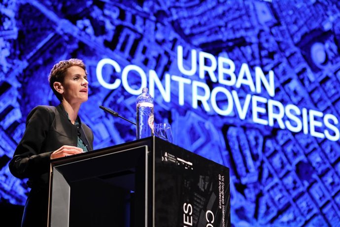 La presidenta Chivite clausura el séptimo Congreso Internacional de Arquitectura