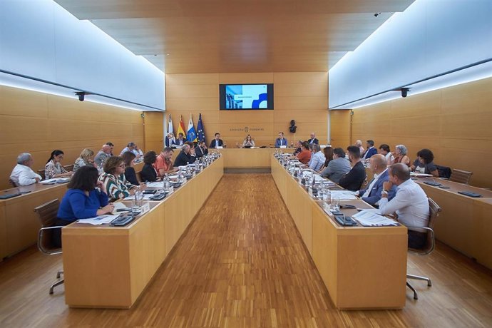 Reunión del Consejo de Administración Territorial del Cabildo de Tenerife