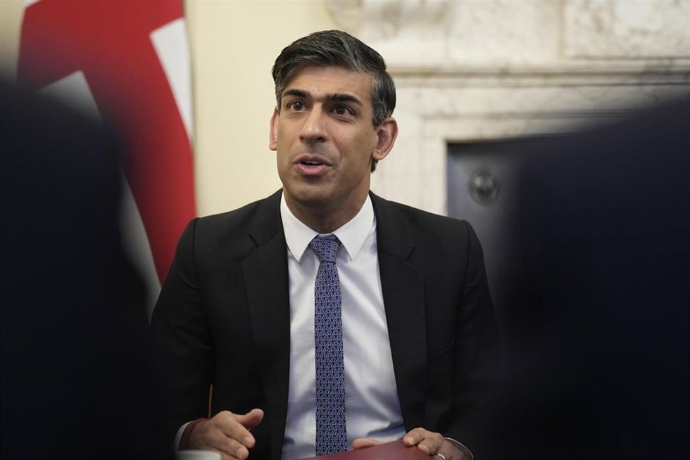 El primer ministro británico, Rishi Sunak