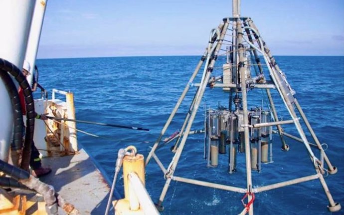Recogida de datos en el mar