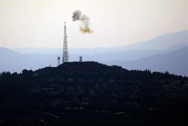 Frontera entre Israel y Líbano.