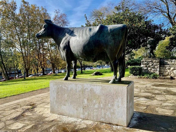 Monumento de La Vaca en Santander
