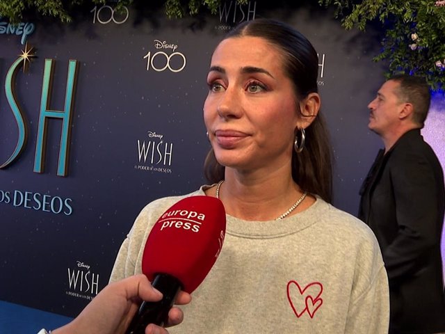 ELENA TABLADA EN LA PREMIERE DE 'WISH: EL PODER DE LOS DESEOS'.